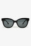 Versace Black/Gold Acrylic Logo 'Grecca Strass' Sunglasses
