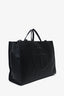 Telfar Black Faux Leather Large Shopping Bag