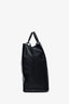 Telfar Black Faux Leather Large Shopping Bag