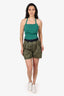 Sacai Green/Navy Cargo GWH Short Size 1