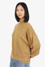 Frame Brown Mock Neck Sweater Size S