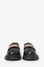 Christian Dior Black Leather Loafers Size 37