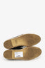 Saint Laurent Black Leather Studded Espadrilles Size 36.5