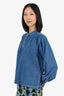 Ganni Blue Denim Blouse Size 36