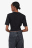 Dion Lee Black Corset T-Shirt Size 6