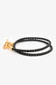Hermes Black 'Glénan Double Tour' Bracelet