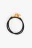 Hermes Black 'Glénan Double Tour' Bracelet