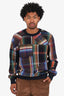 Missoni Black/Multicolour Wool Patchworks Sweater Size L Mens