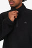 Supreme Polartec Black Half Zip Pullover Size L Mens