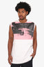 Calvin Klein 205W39NYC x Andy Warhol White Electric Chair Sleeveless T-shirt Size M Mens