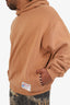 Marni Brown Oversized Jersey Hoodie Size 46 Mens
