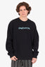 Girls Don't Cry Black Logo Print Sweatshirt Size L Mens