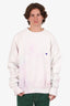 Saint Michael White/Pastel Destroyed Tie-Dye Champion Parody Sweatshirt Size XL Mens