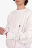 Saint Michael White/Pastel Destroyed Tie-Dye Champion Parody Sweatshirt Size XL Mens