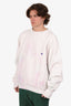 Saint Michael White/Pastel Destroyed Tie-Dye Champion Parody Sweatshirt Size XL Mens