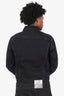 Off-White Black Denim Button Down Jacket Size L Mens