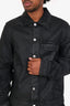 Our Legacy Black Waxed Denim Rebirth Jacket Size 48 Mens