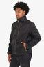 Prada Black Nylon Windbreaker Size 48 Mens