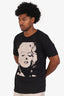 Dries Van Noten SS16 Black Marilyn Monroe Print T-shirt Size L Mens
