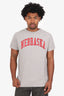 Off-White Grey Nebraska Print T-Shirt Size XS Mens