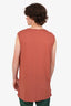 Dries Van Noten Orange Sleeveless Top Size XL Mens