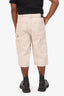 Our Legacy Beige Joiner Capri Cut Denim Shorts Size 46 Mens