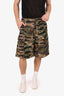 Dries Van Noten SS20 Plaxi Camo Cargo Shorts Size 48 Mens