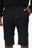 Balenciaga Black Cropped Trousers Size 50 Mens