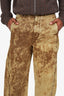 Lemaire Acid Snow Bronze Denim Twisted Pants Size M Mens