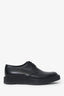 Saint Laurent Black Leather Lace-Up Creepers Size 39
