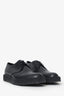 Saint Laurent Black Leather Lace-Up Creepers Size 39