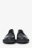 Saint Laurent Black Leather Lace-Up Creepers Size 39