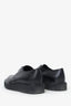 Saint Laurent Black Leather Lace-Up Creepers Size 39