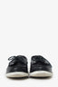 Saint Laurent Black Leather Boat Shoes Size 41