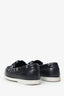 Saint Laurent Black Leather Boat Shoes Size 41