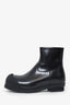 Calvin Klein 205W39NYC Black Patent Deicine Boots Size 39.5