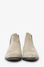 Dries Van Noten Beige Suede Chelsea Boots Size 40