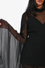 Rat & Boa Black Sheer Bell Sleeve Dress Size XS