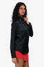 LILYSILK Black Silk Button-Up Blouse Size 2