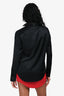 LILYSILK Black Silk Button-Up Blouse Size 2