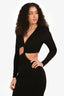 Misha Black Cutout Maxi Dress Size 2