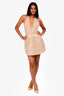 Eliya the Label Nude 'Roberta' Faux Pearl Halter Dress Size XS