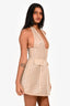 Eliya the Label Nude 'Roberta' Faux Pearl Halter Dress Size XS