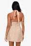 Eliya the Label Nude 'Roberta' Faux Pearl Halter Dress Size XS