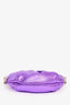 L'alingi Purple 'Eternity' Crystal Mini Top Handle Bag