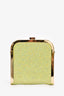 Pinko Lime Green Rhinestone Crossbody Bag