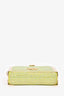 Pinko Lime Green Rhinestone Crossbody Bag