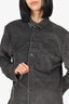 Maison Margiela Grey Corduroy Button Down Shirt Size 48