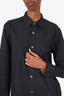 Burberry Black Button Down Shirt size S Mens