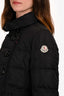 Moncler Black Daim Giubbotto Double Breasted Down Jacket Size 1